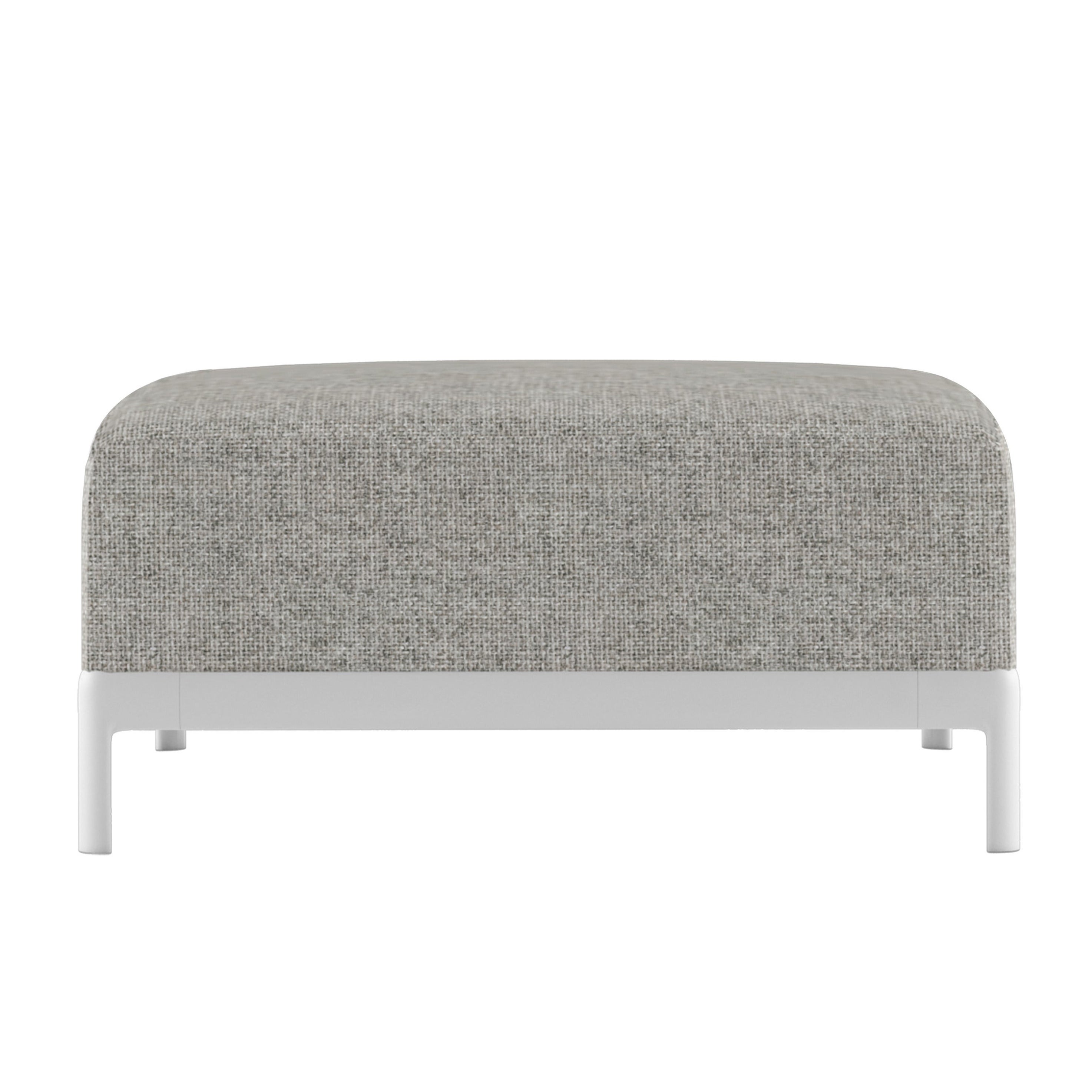 Alias P70 AluZen Soft Pouf Sofa Outdoor in Upholstery with Aluminium Frame