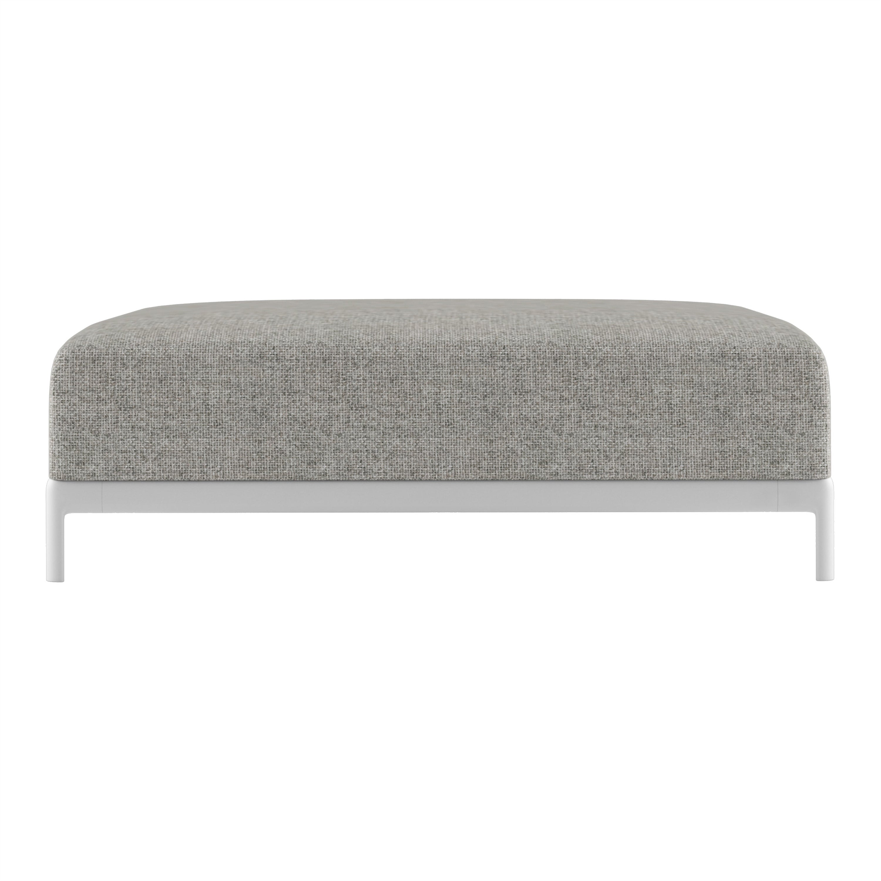 Alias P71 AluZen Soft Bench Outdoor in Upholstery with Lacquered Aluminium Frame For Sale