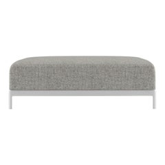 Alias P71 AluZen Soft Bench Outdoor in Upholstery with Lacquered Aluminium Frame