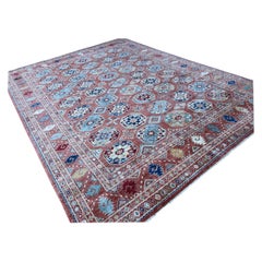 Hand-Knotted Afghan Rug Premium Hand-Spun Afghan Wool Fair Trade