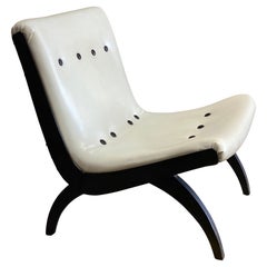 Vintage 1950s Scoop Lounge Chair