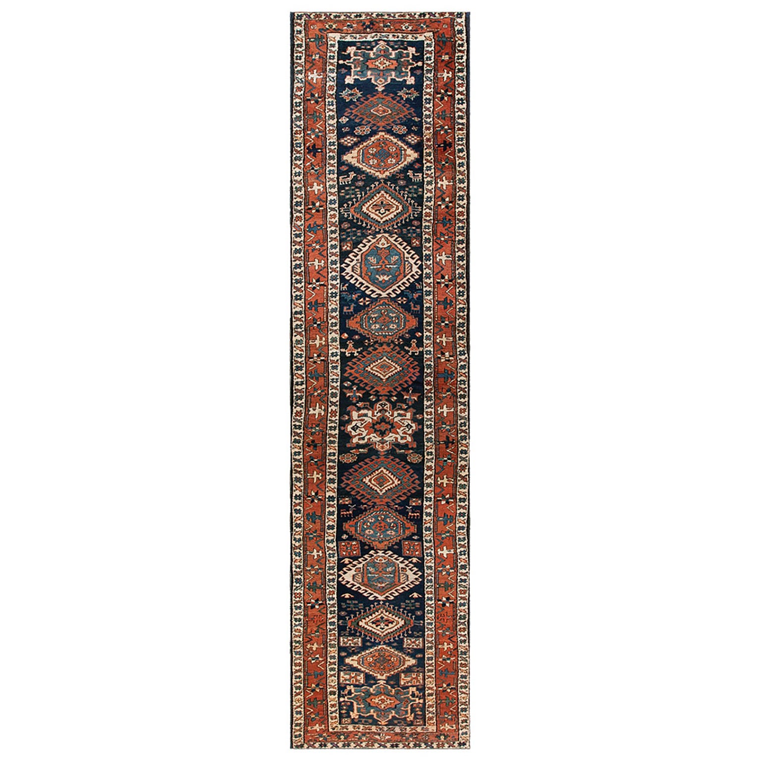 Late 19th Century NW Persian Carpet ( 3'8" x 14'8"  - 112 x 448 cm )