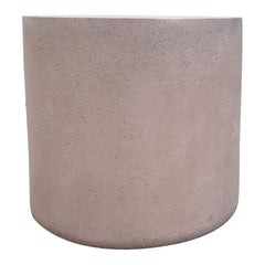 Cast Resin 'Millstone' Low Table, Snap Dragon Pink Finish by Zachary A. Design