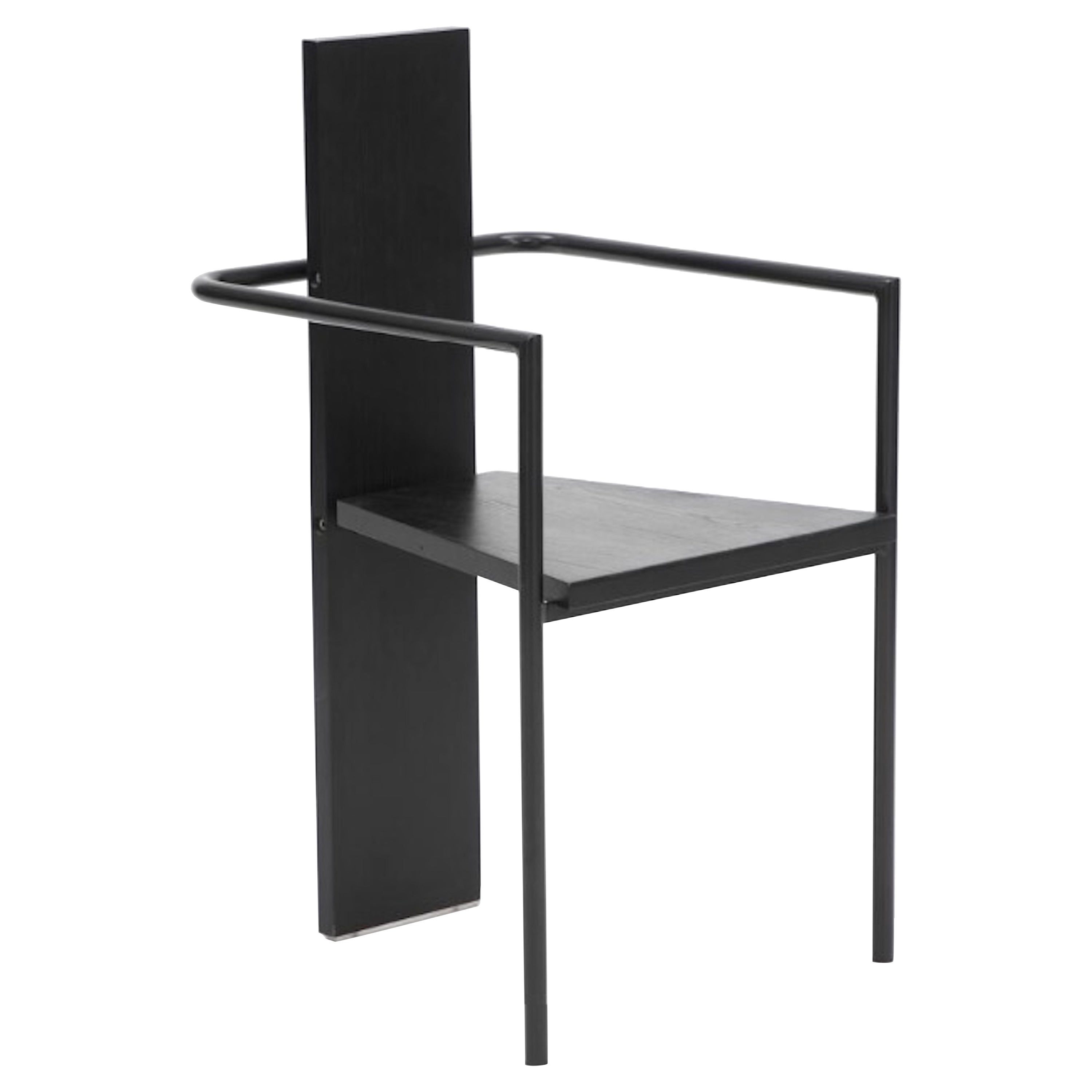 Jonas Bohlin, Mid-Century Modern Concrete Model Chair, 1982 For Sale