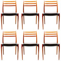 Elegant Dining Chair by N.O Moeller