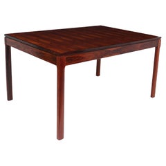 Mid Century Rosewood Dining Table by Bruksbo