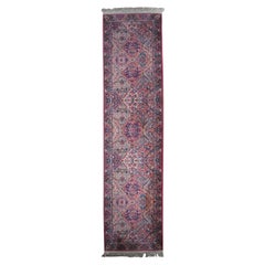 Used Karastan 717 Kirman 100% Wool Area Rug Runner Oriental