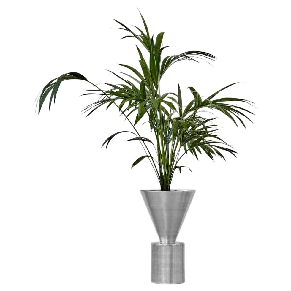 Ada Raw Large aluminum planter  For Sale
