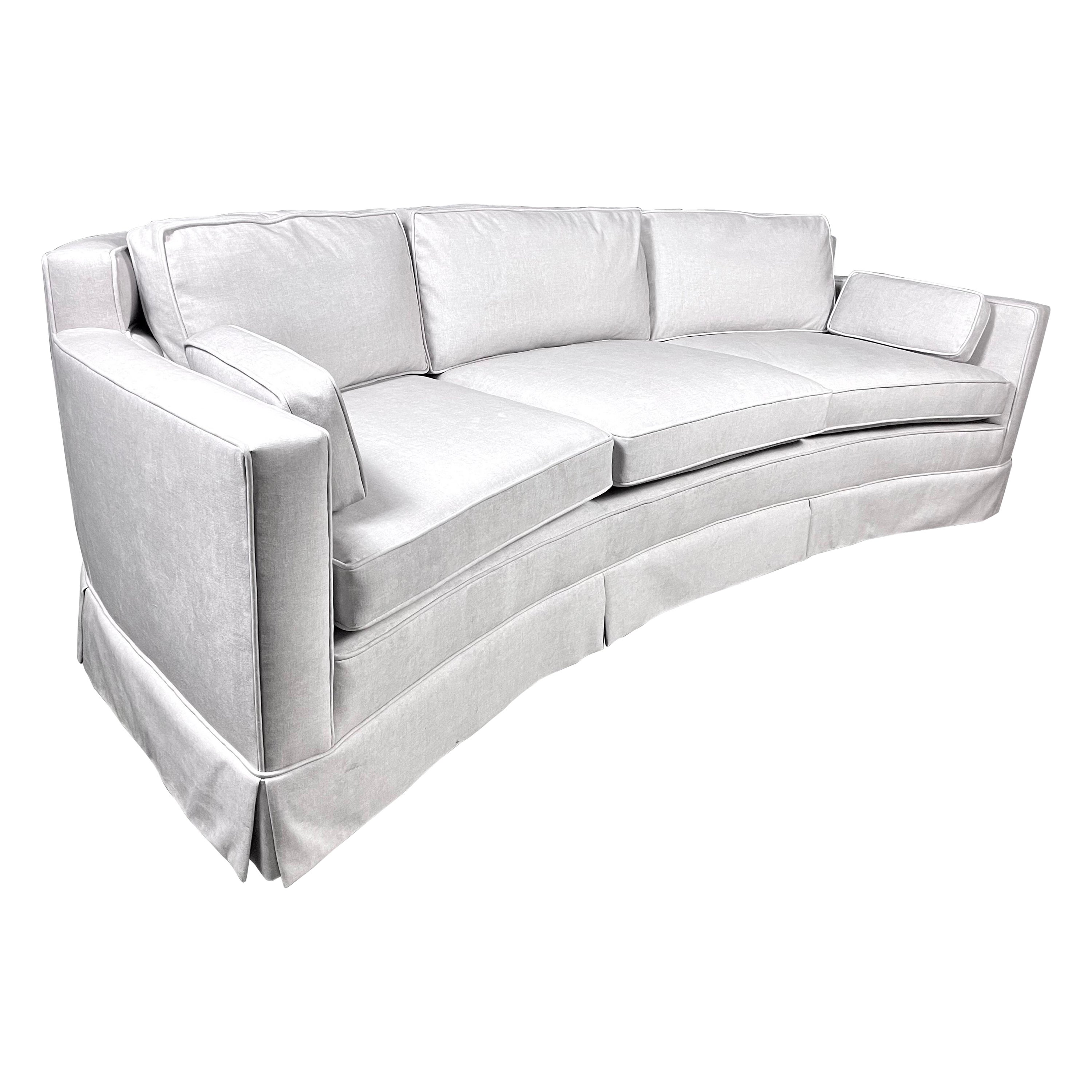 MidCentury Modern Grey Vita Couch / Sofa in Oak For Sale at 1stDibs