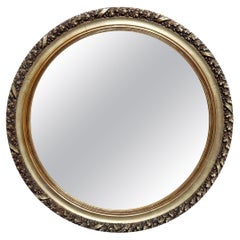 Small Round Accent Mirror