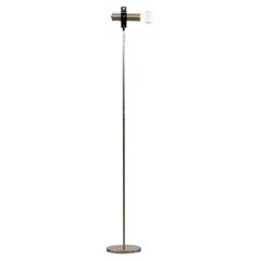 Angelo Ostuni and Renato Forti Floor Lamp 399 in Metal and Iron by Oluce, 1960s