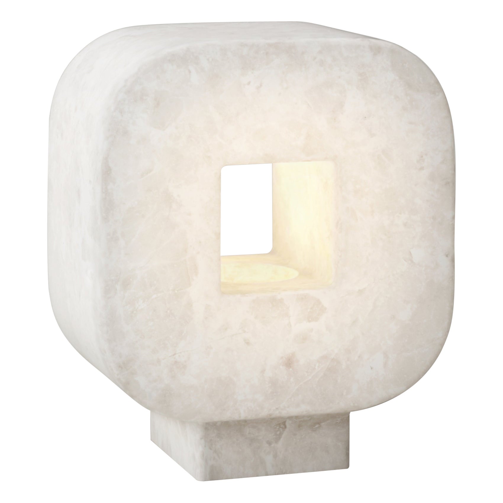 Lampadaire M_004 de Monolith Studio, en onyx