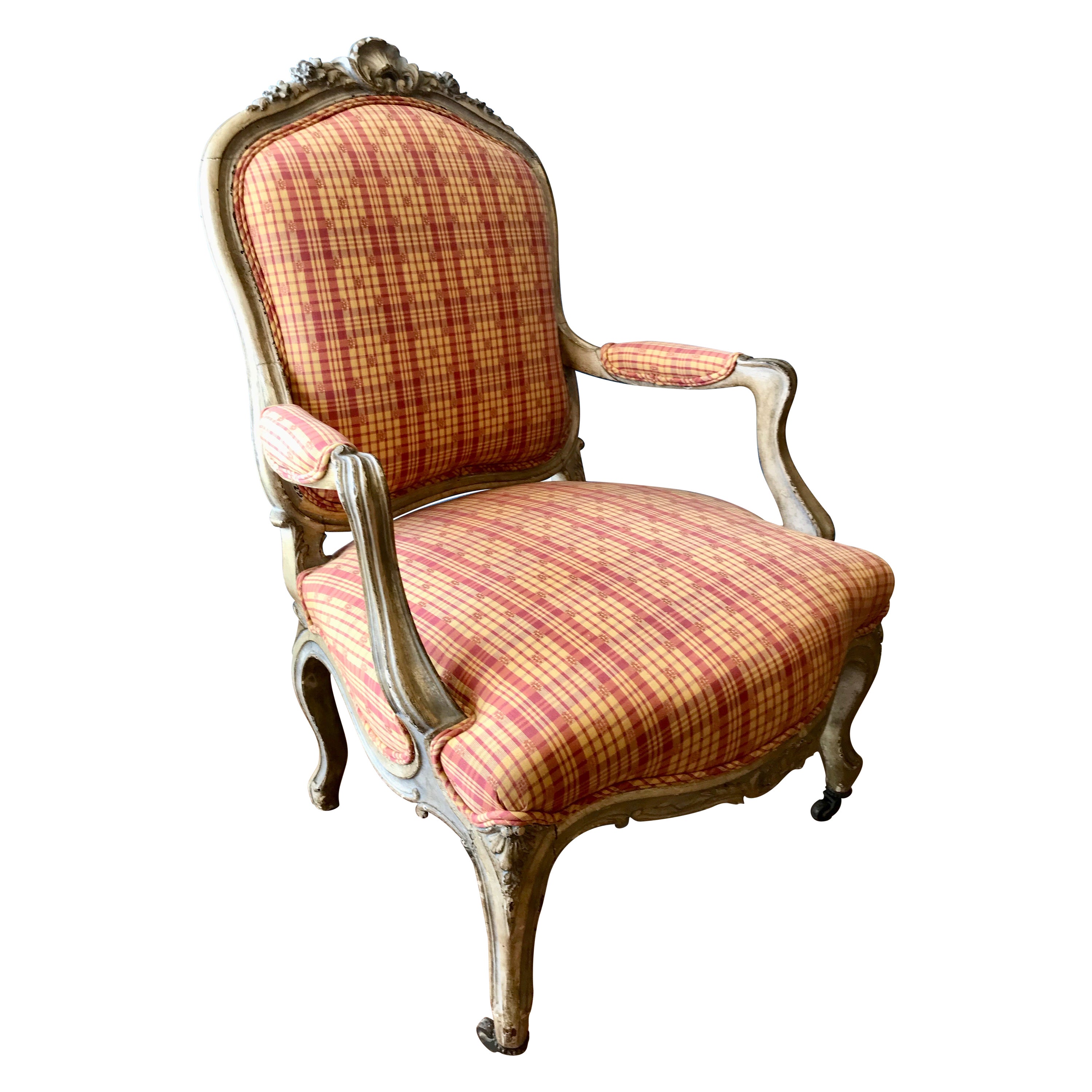 Provincial French Fauteuil For Sale