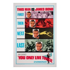 "You Only Live Twice" US Film Poster, 1967, Bond