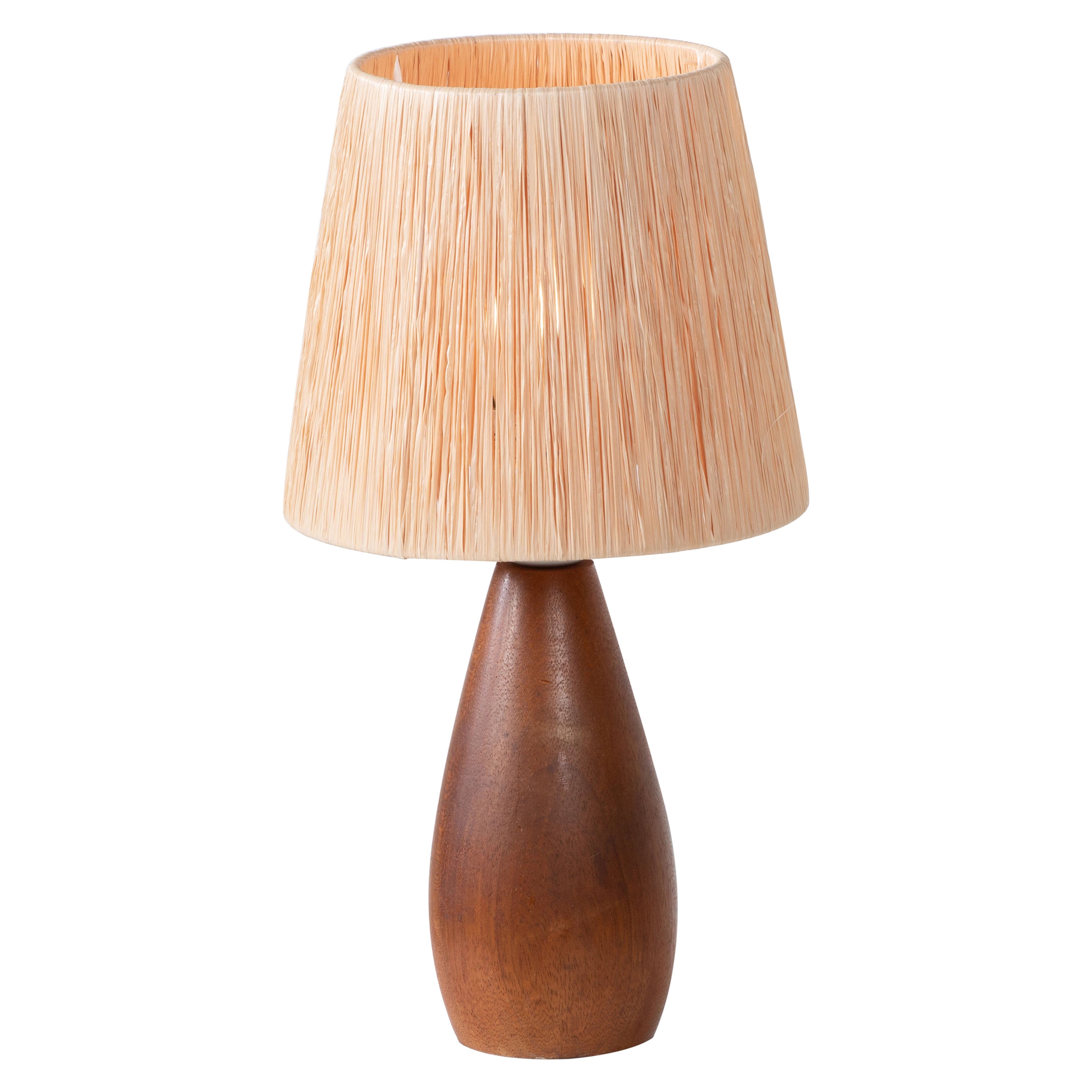 Teak Table Lamps, Danemark, 1960s