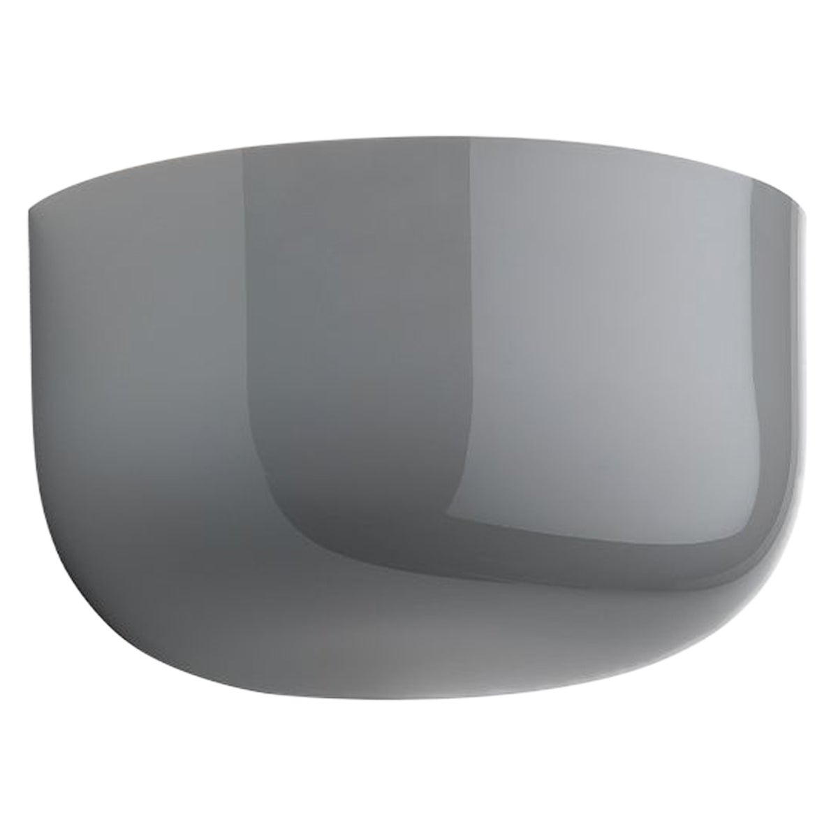 Flos Bellhop Wall Up Light in Grey by Edward Barber and Jay Osgerby For Sale