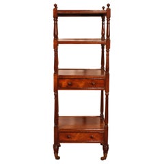 Rosewood Whatnot Or Shelf From 19th Century - England