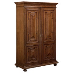 19th Century Dutch Oak Armoire ~ Cabinet