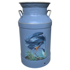 Antique Great Blue Heron Umbrella Stand
