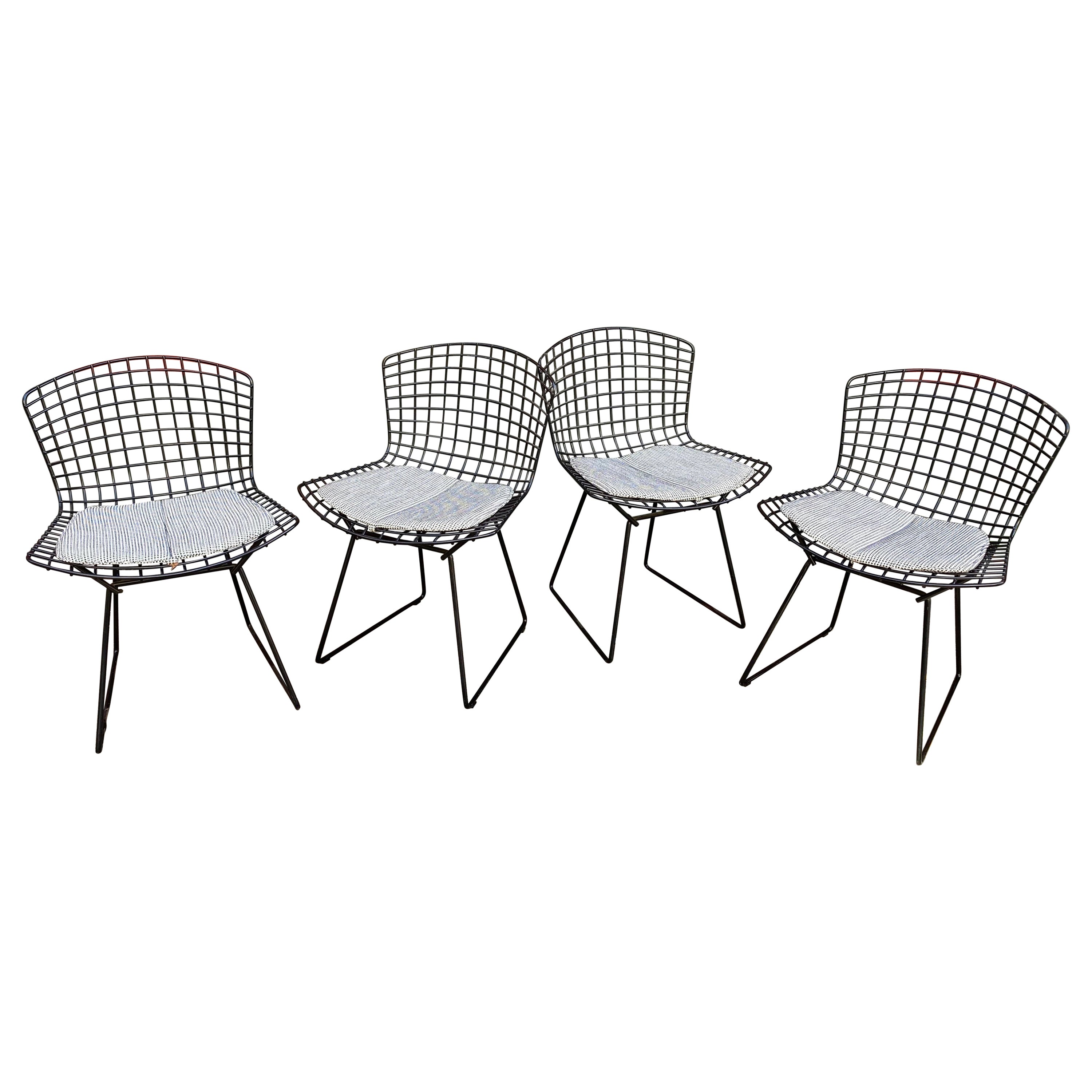 Harry Bertoia for Knoll Set of 4 Dining Chairs