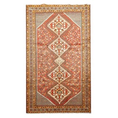 Vintage Ghashghaei Tribal Gallery Runner, circa 1930