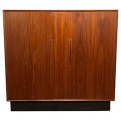 Danish Modern Teak Gentlemen's Chest by Westnofa, Norway, Ca. 1970s