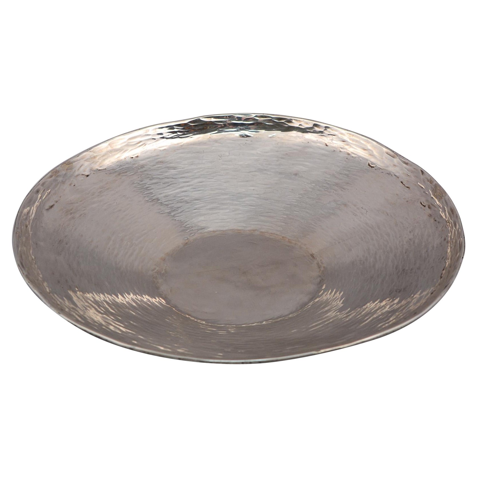 Hand Hammered Sterling Silver Bowl by J. Tavara Industria Peruana