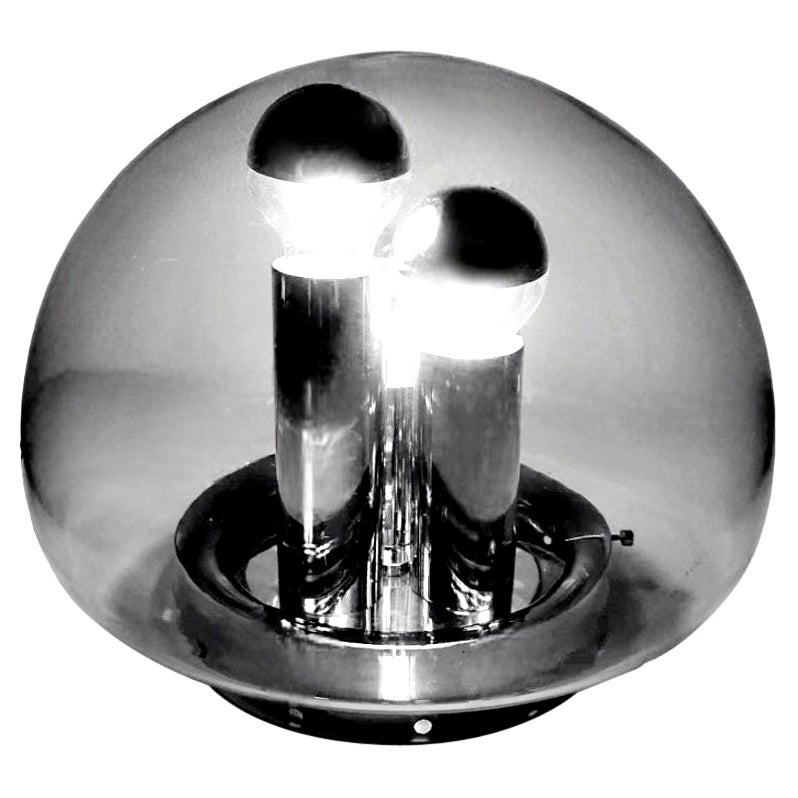 Lampe de bureau allemande à boules de style Doria-Werk, design de l'ère spatiale