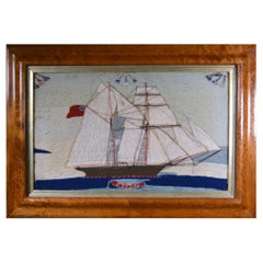 Gwen, a Named British Sailor's Woolwork