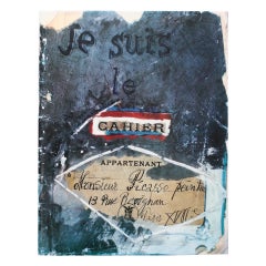 Vintage Je Suis Le Cahier, the Sketchbooks of Picasso