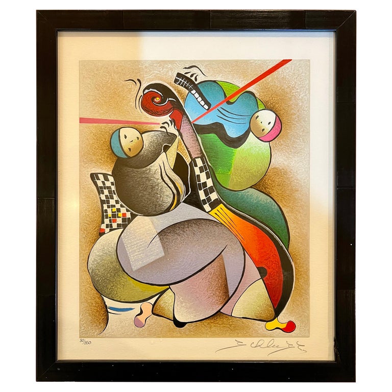 Signed and Numbered Original Serigraph By Listed Artist David Schluss