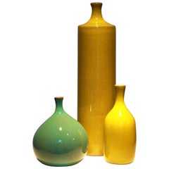 Jacques and Dani Ruelland, Group of Three Vases