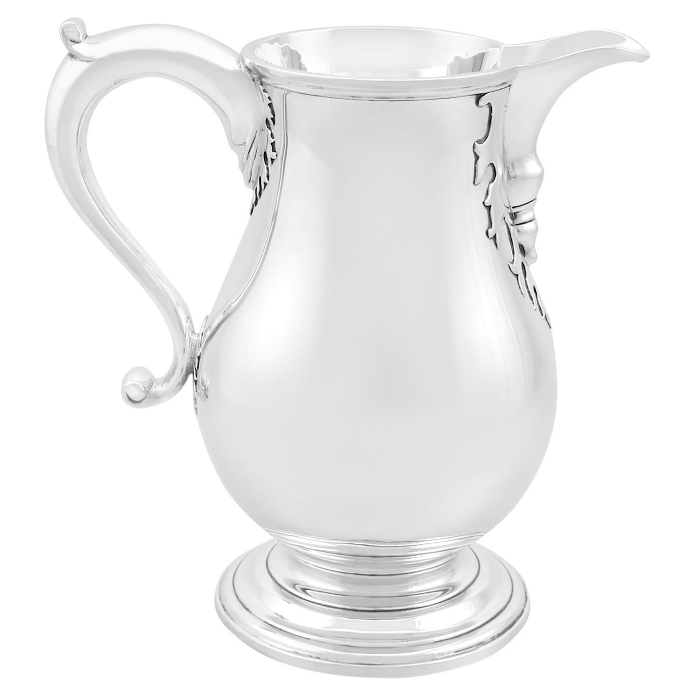 Jarra de cerveza / agua de plata de ley de 1925
