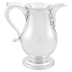 1925 Sterling Silver Beer / Water Jug