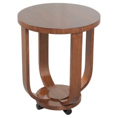 Art Deco Lacquered Side Table