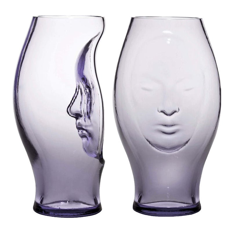 21st Century Murana Glass Vase in Wistaria by Fabio Novembre For Sale