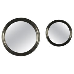 Sergio Mazza Set of Two Round Narciso Wall Mirror by Artemide, 1960s, Italy 