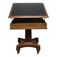 French 19th Century Watercolorist Table
