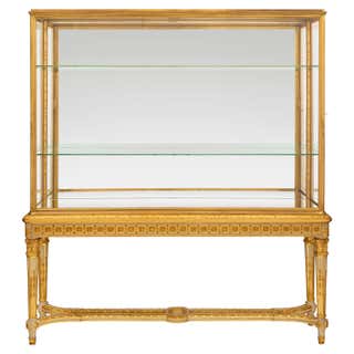 Armoire baroque à tiroirs, avec vitrine superposée | Demandez une Armoire baroque à tiroirs, avec vitrine superposée | Demandez une