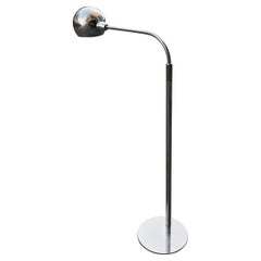 Sergio Asti Candle Floor Lamp 1960 Metal Chrom Italy