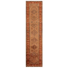 Nazmiyal Collection Antique Persian Serab Runner. 3 ft 6 in x 13 ft 8 in