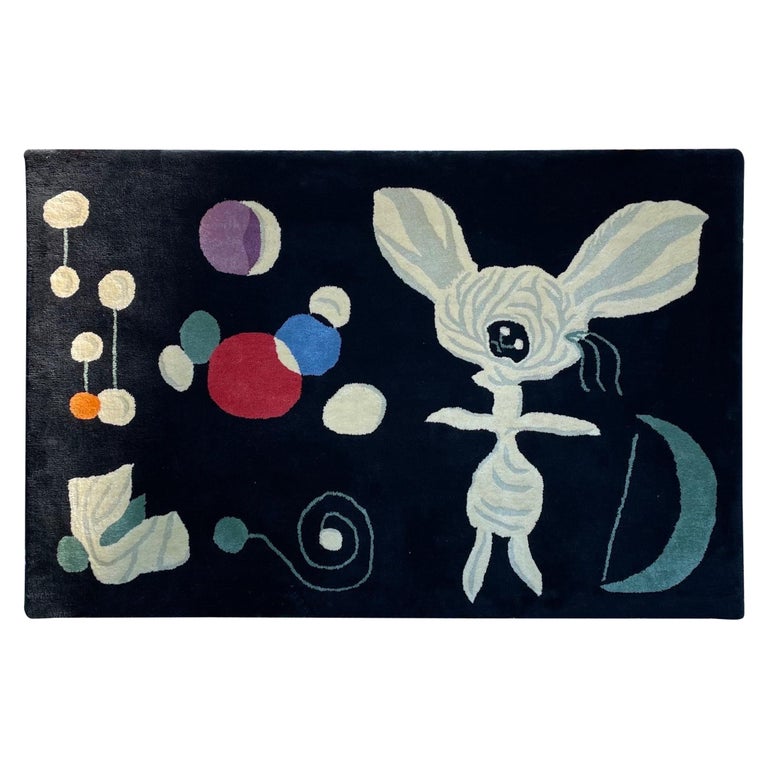 Miro Design Rug Joan Miro Rug Artwork at 1stDibs