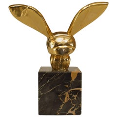 Small American Brass Bee Sculpture after G. Lachaise