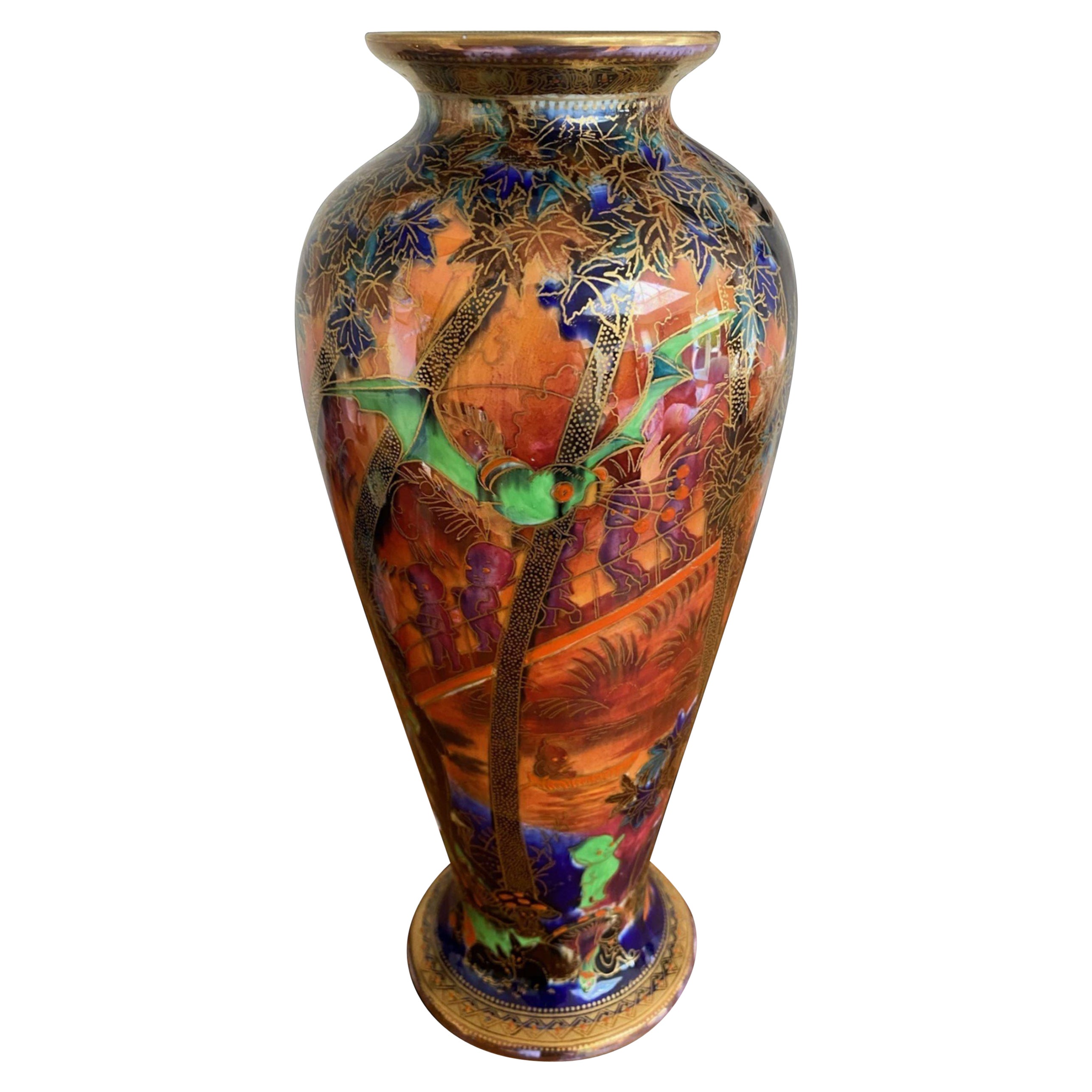 Wedgwood Fairyland Lustre Vase For Sale