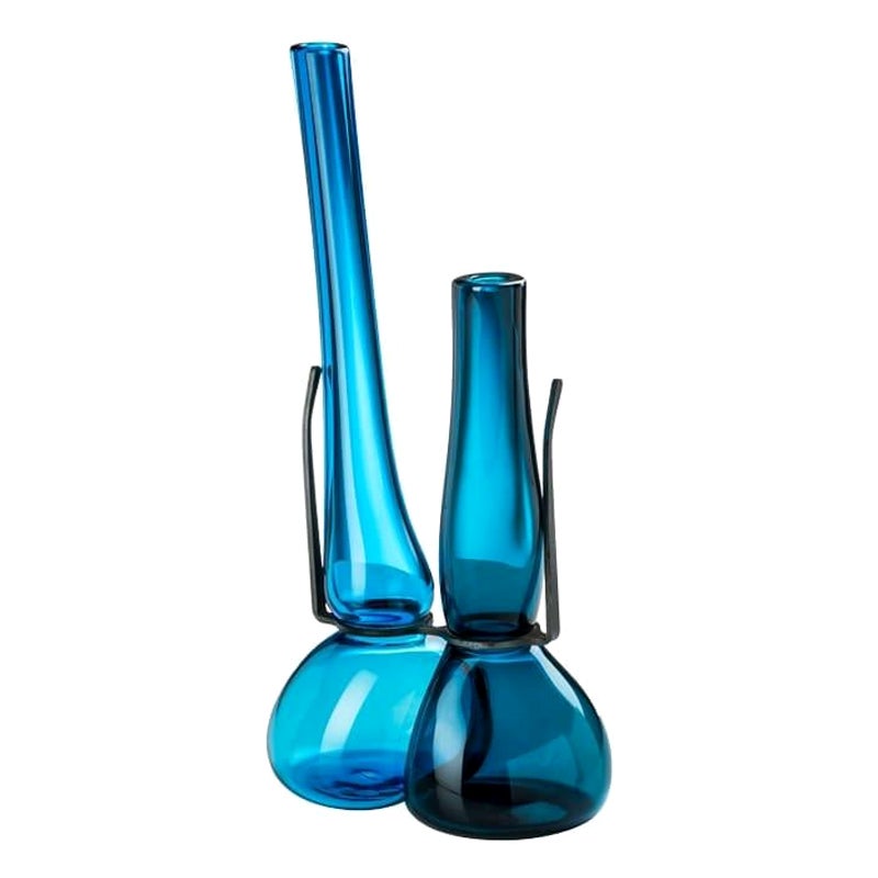 21st Century, Where Are My Glasses, Double Lens Vase in Horizon by Ron Arad For Sale