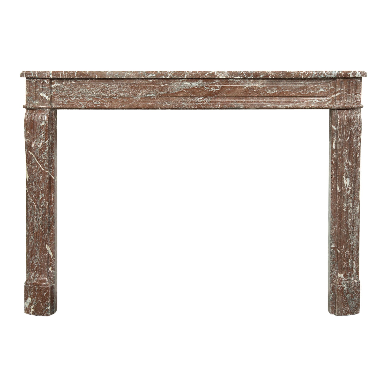 Antique French Louis XVI Fireplace Mantel For Sale