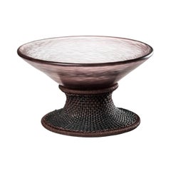 21st Century Unity Glass Bowl in Améthyste by Marc Thorpe