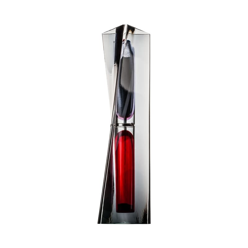 21st Century Ando Time Hourglass in Alexandrite/Grape/Red by Tadao Ando For Sale