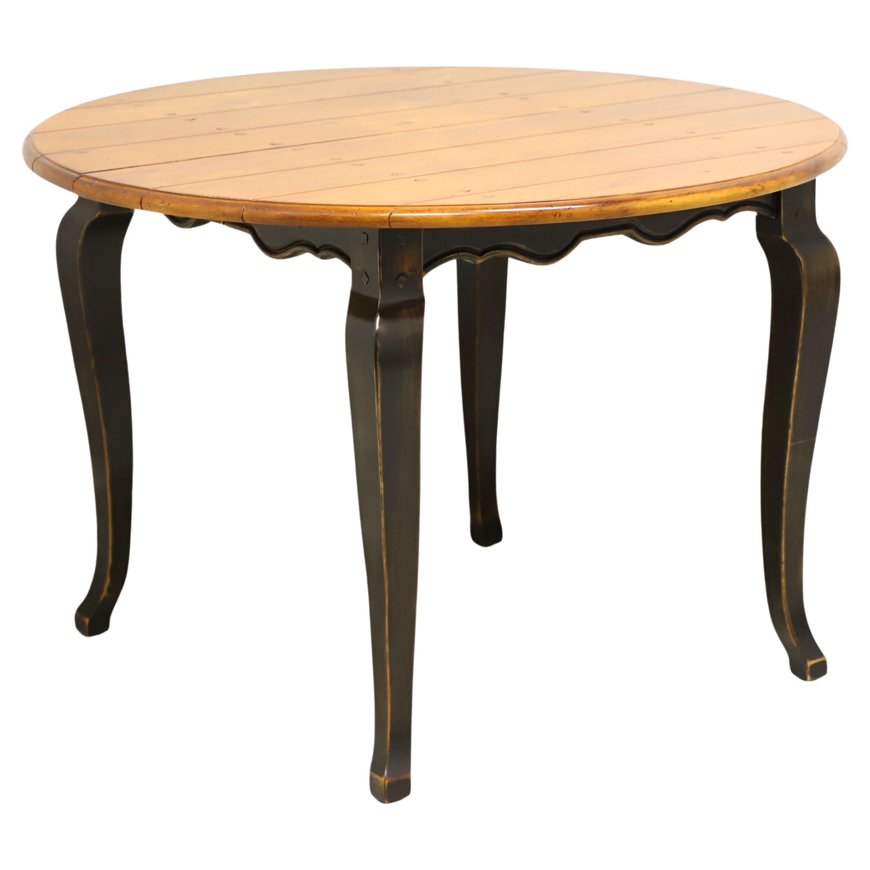 LORTS French Country Pine Farmhouse Dining Table