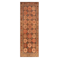 Nazmiyal Collection Antique Caucasian Karabagh Runner. 4 ft 1 in x 11 ft 7 in